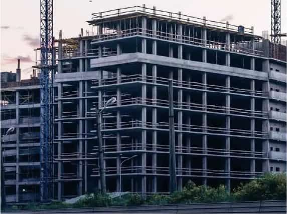 Nuova palazzina in costruzione a Malta